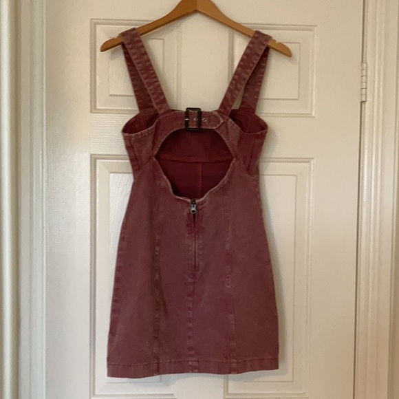 Pink denim dress - Picture 4 of 4